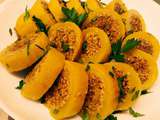 Courgettes farcies au boulgour