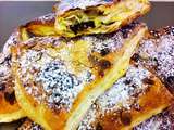 Triangles aux amandes et chocolat