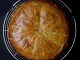 Galette des rois au doux parfum d'agrumes