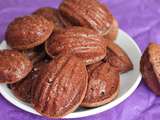 Madeleines au chocolat