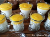 Panna cotta coco mangue