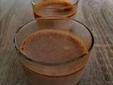 Petits flans au chocolat