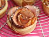 Roses en tarte aux pommes