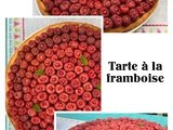 Tarte aux framboises et à la crème d'amande