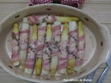 Asperges enlardées au parmesan et thym