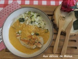Blancs de poulet à la crème infusée au chorizo de Philippe Etchebest