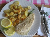 Blancs de poulet crémeux au citron et parmesan