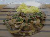 Bœuf Stroganoff, recette facile et rapide