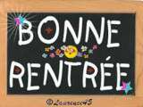 Bonjour, je vous souhaite une bonne rentrée des classes pour vos enfants . La