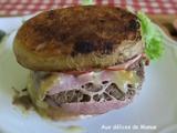 Burger de pomme de terre au boeuf haché et tomme de Savoie