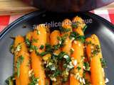 Carottes en sauce chermoula