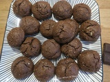 Cookies chocolat, noix de coco et amandes