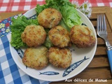 Croquettes de cabillaud croustillantes, au Air Fryer ou au four