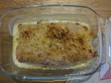 Endives au jambon, gratinées à la crème allégée