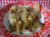 Endives sautées à l'ail et fond de veau -light