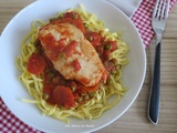 Fettuccine à la daube de poulet