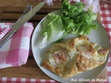 Feuilletés aux asperges, poitrine fumée et mozzarella
