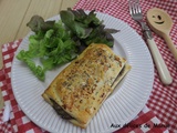 Feuilletés aux noix de Saint-Jacques et crème de champignons au parmesan, à l'Air Fryer ou au four