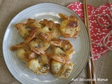 Gambas croustillantes à la pâte filo