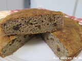 Gâteau aux bananes et raisins secs, ig bas pour diabétique (ou pas)