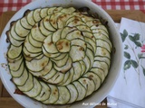 Gratin de courgettes au bœuf -light