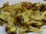 Omelette aux endives