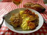 Paupiettes de veau aux carottes épicées et poiré au Cookéo ou pas