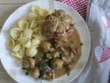 Paupiettes de veau aux champignons à la crème, au Cookéo ou pas