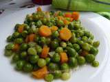 Petits-pois et carottes