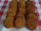 Sablés au parmesan et concentré de tomates