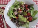 Salade complète et saine (healthy)