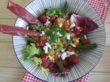 Salade de primeurs à la bresaola