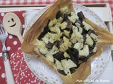 Tartelette de feuilles de filo aux champignons de Paris, à l'Air Fryer ou au four