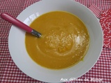 Velouté de potimarron aux mogettes de Vendée et carottes, au Cookéo ou pas