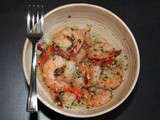 Crevettes ail de Lomagne et persil