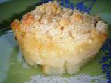 Mini crumble de poire