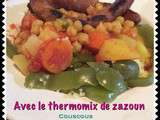 Couscous aux merguez au thermomix