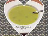 Soupe courgette et citrouille au roquefort thermomix ou sans