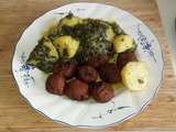 Aloo palak - curry aux épinards et pommes de terre