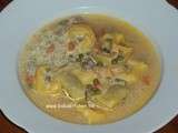 Bouillon italien aux tortellini