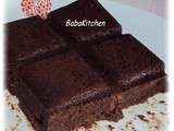 Brownie chocolat banane