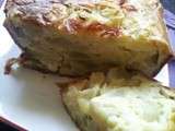 Cake aux courgettes et camembert