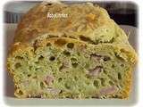 Cake roquette et jambon