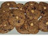 Cookies aux noisettes et chocolat myrtille