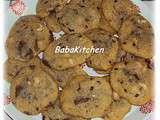 Cookies aux noisettes et deux chocolats