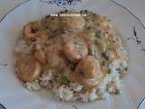 Crevettes au fromage de julie andrieu