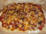 Friday's pizza : aux lardons et fromages