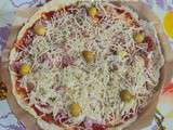 Friday's pizza : fine, croustillante, deux demis