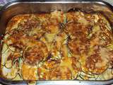 Gratin de courgettes à l'ail