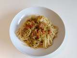 Linguine aux scampis